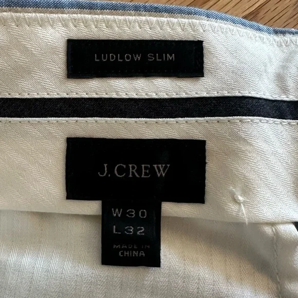 J.Crew Ludlow Seersucker Suit 36S x 30W 32L - Picture 6 of 11
